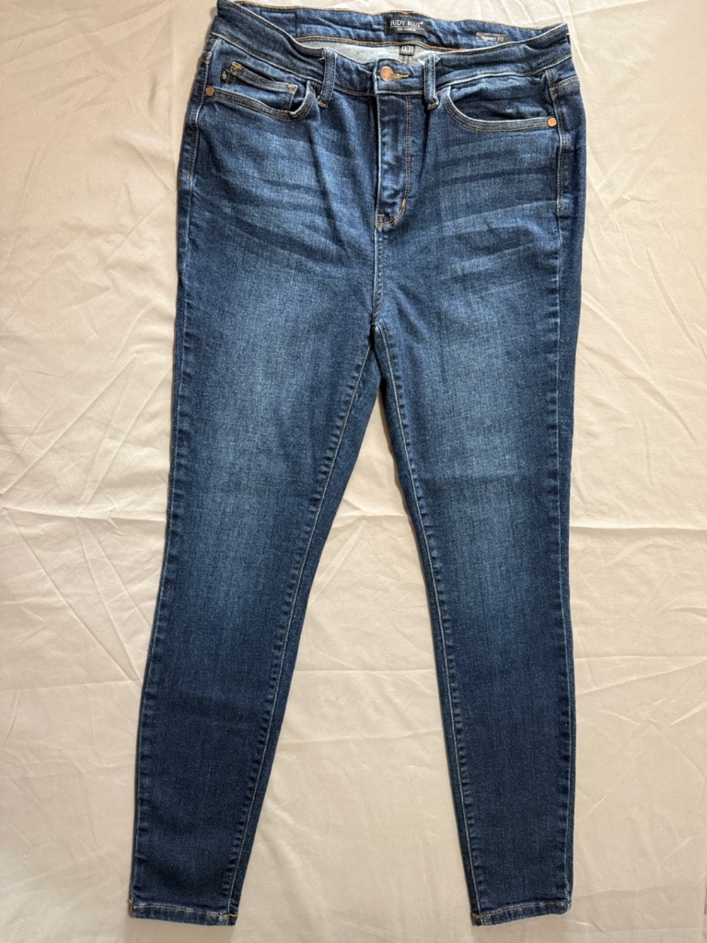 Judy Blue Dark Blue High-Rise Skinny Jeans